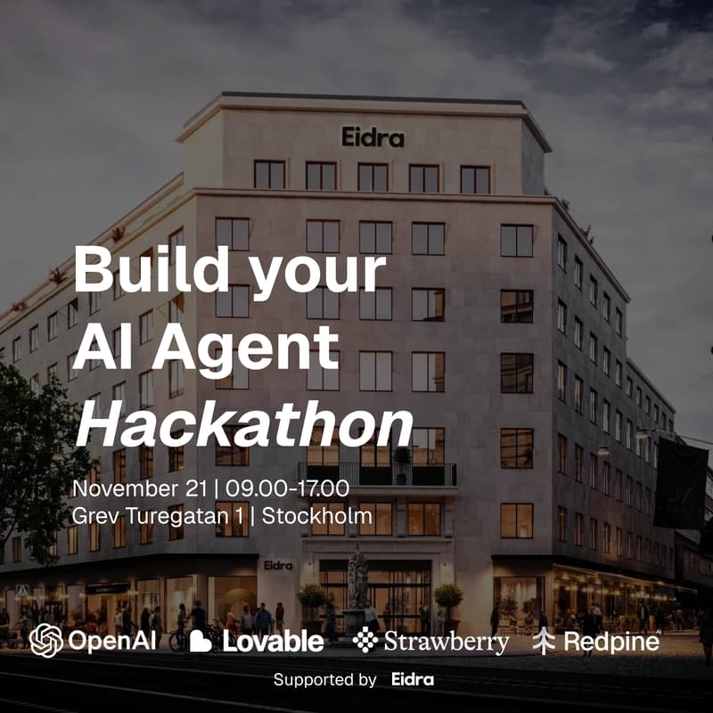 Cover Image for Build your AI Agent Hackathon