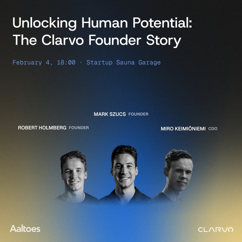 Cover Image for Unlocking Human Potential: The Clarvo Founder Story