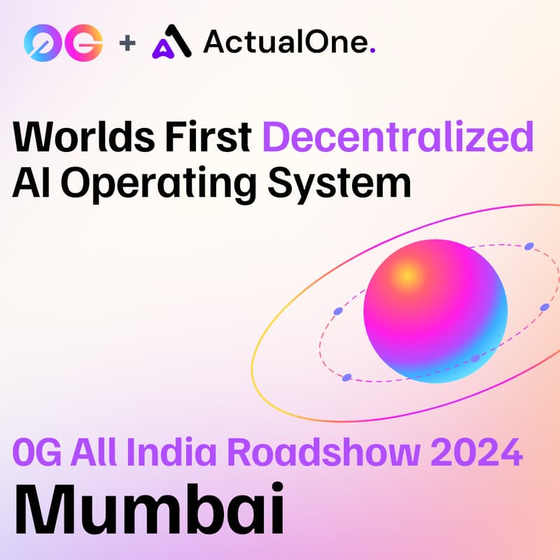 Cover Image for 0G India Roadshow: Mumbai