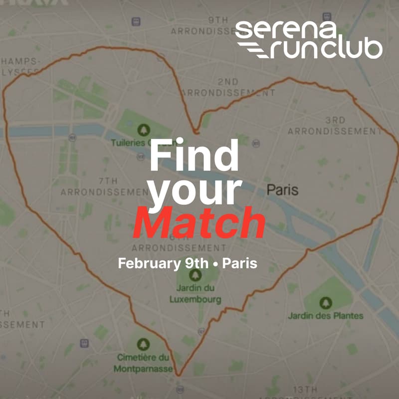 Cover Image for Serena Run Club - Find your Match​ ​ 🏹