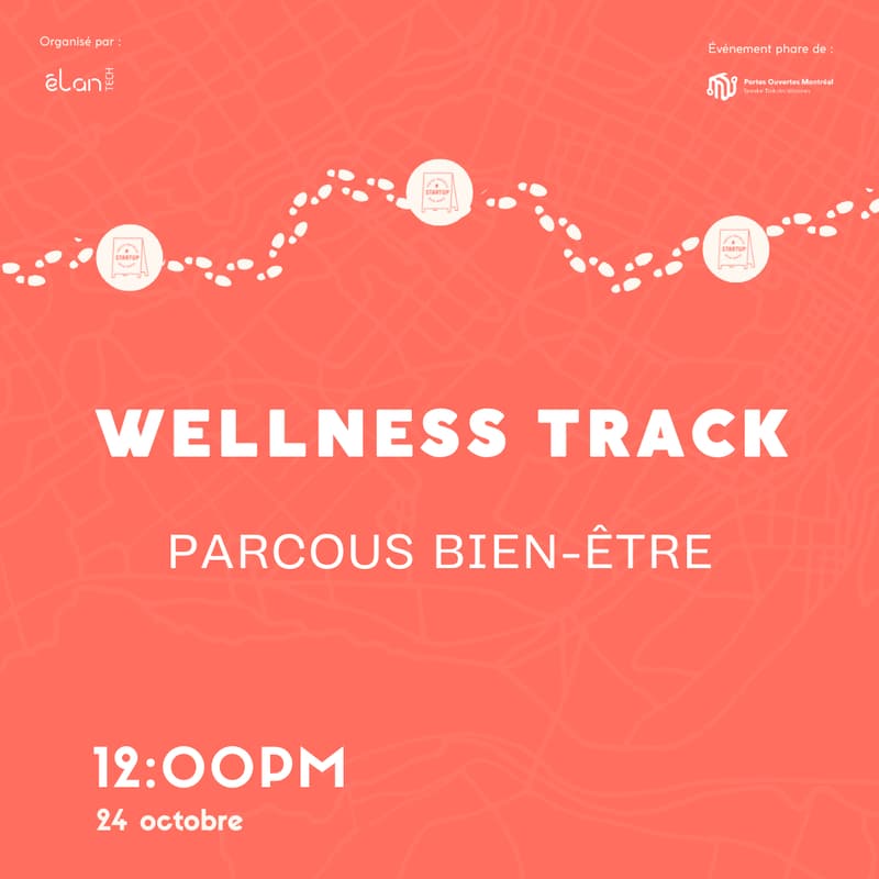 Cover Image for Wellness Track - Startup Open House  (Wellness Startups Hopping)