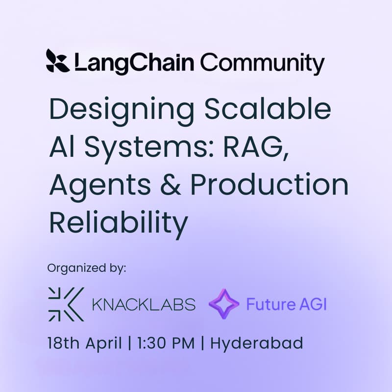 Cover Image for Designing Scalable AI Systems: RAG, Agents & Production Reliability