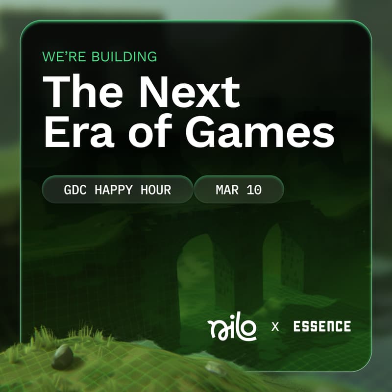 Cover Image for Nilo x Essence VC Happy Hour | Games x AI @ GDC
