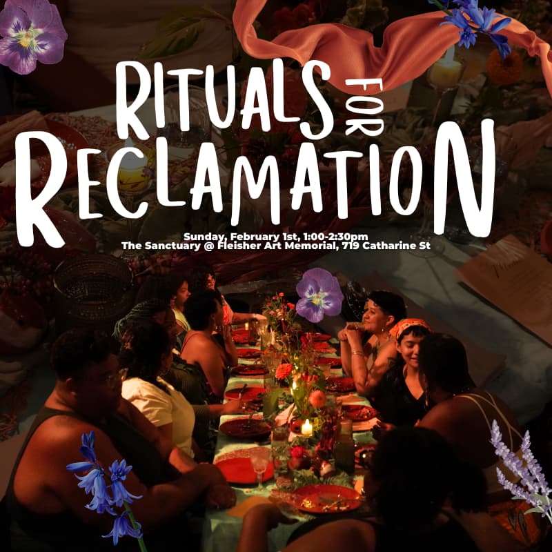 Cover Image for Rituals for Reclamation: An artist talk and reflection on the dinner ritual