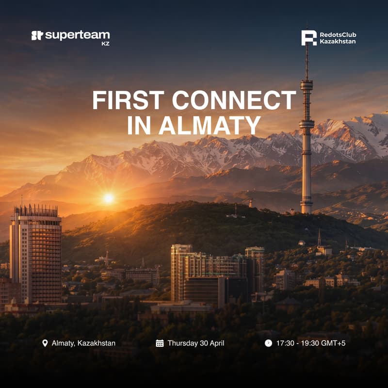 Cover Image for RedotsClub Kazakhstan: First Connect in Almaty