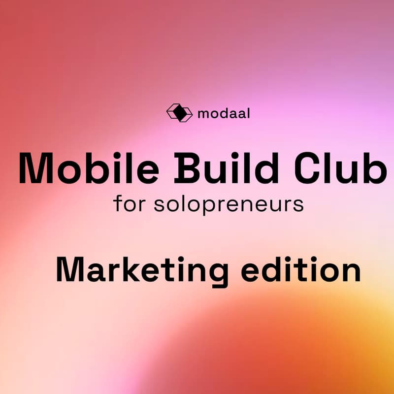 Cover Image for Mobile App Builders Club - #Marketing - How to grow an app from idea to $10K/month - with $0 spent on marketing (starting from month 2)