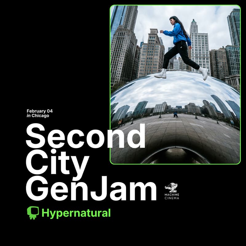 Cover Image for Second City GenJam: AI Video Workshop - Learn & Create AI Videos!