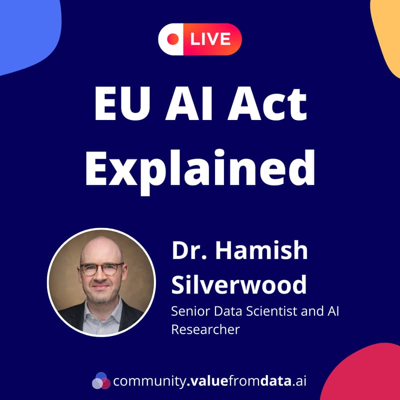 Cover Image for [Online] EU AI Act Explained: It's Not Just About LLMs