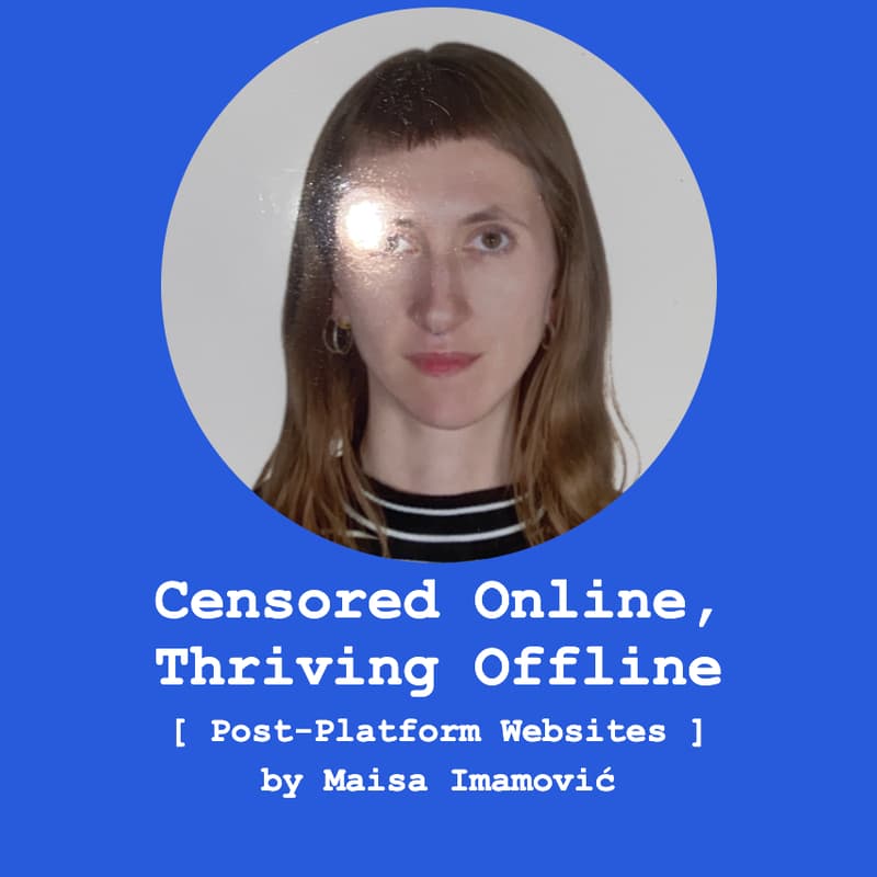 Cover Image for Censored Online, Thriving Offline: Post-Platform Websites