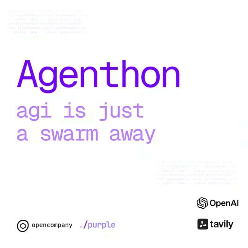 Cover Image for agenthon 001 (agent hackaton)