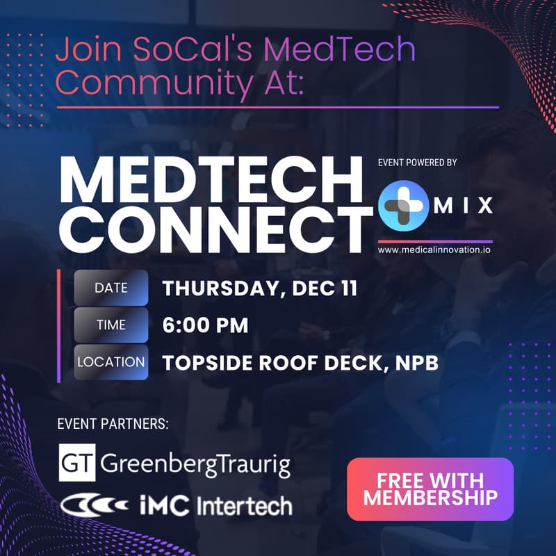 Cover Image for MedTech Connect | Innovation Happy Hour