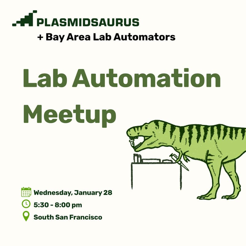Cover Image for Plasmidsaurus Lab Automation Meetup