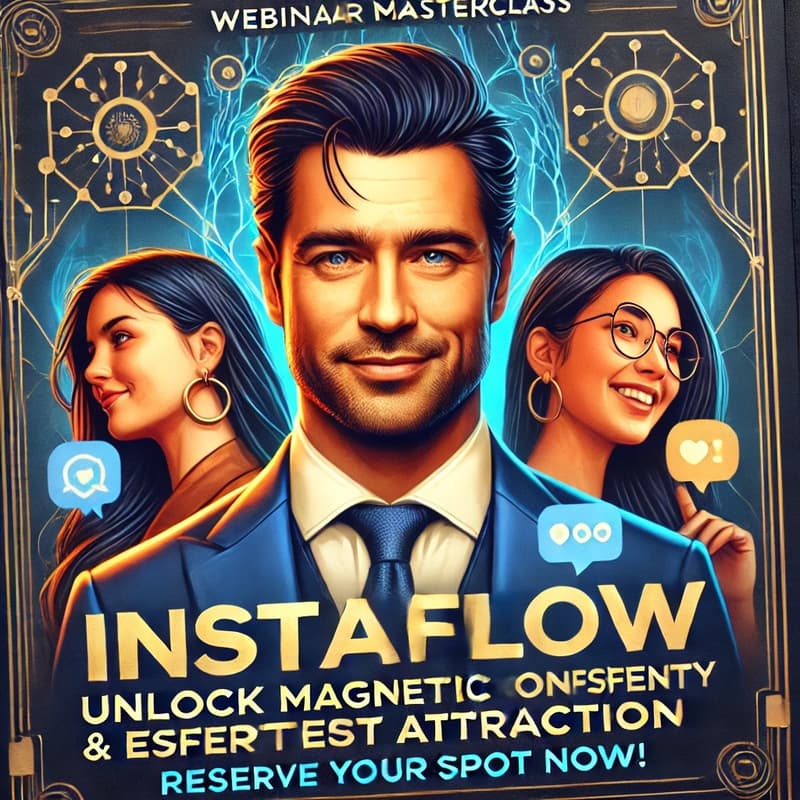 Cover Image for InstaFlow Masterclass: Unlock Magnetic Confidence & Attraction in Just 90 Minutes!