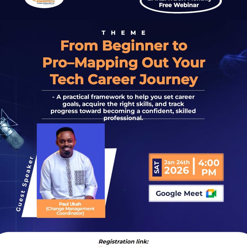 Cover Image for From Beginner To Pro-Mapping Out Your Tech Career Journey