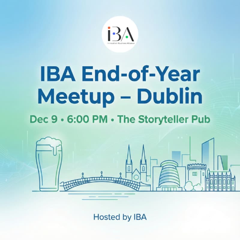 Cover Image for IBA End-of-Year Drinks Meetup – Dublin