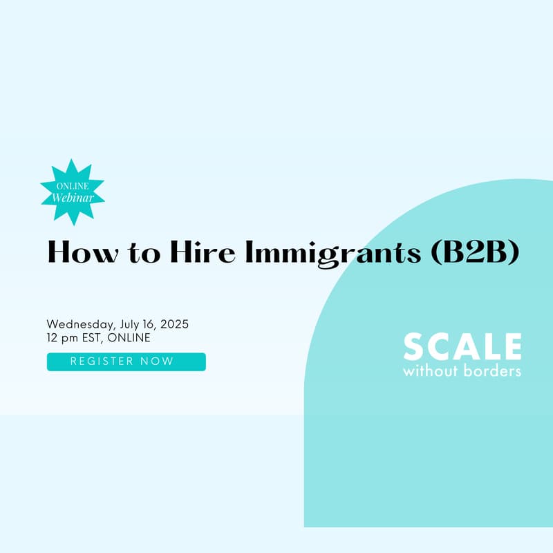 Cover Image for Hiring Immigrant Tech Talent -  A Masterclass