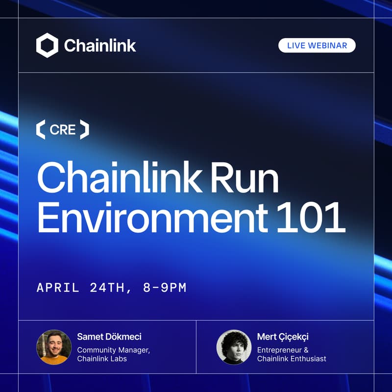 Cover Image for CRE (Chainlink Run Environment) 101