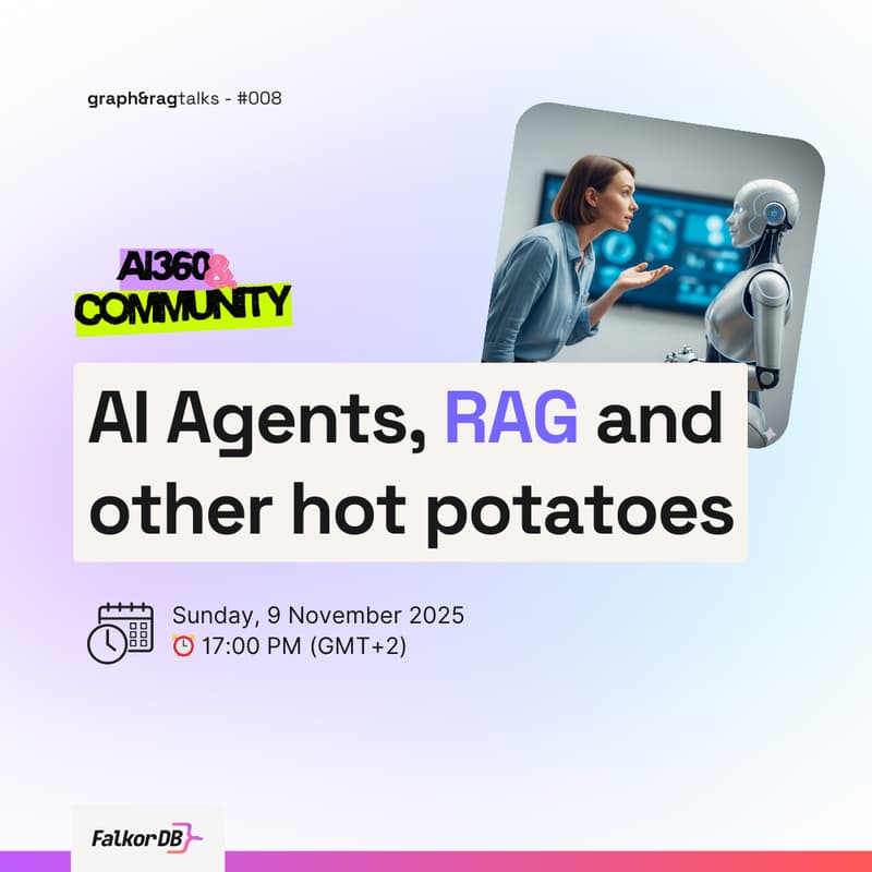Cover Image for Ai Agents & RAG: Ai360 Community Event