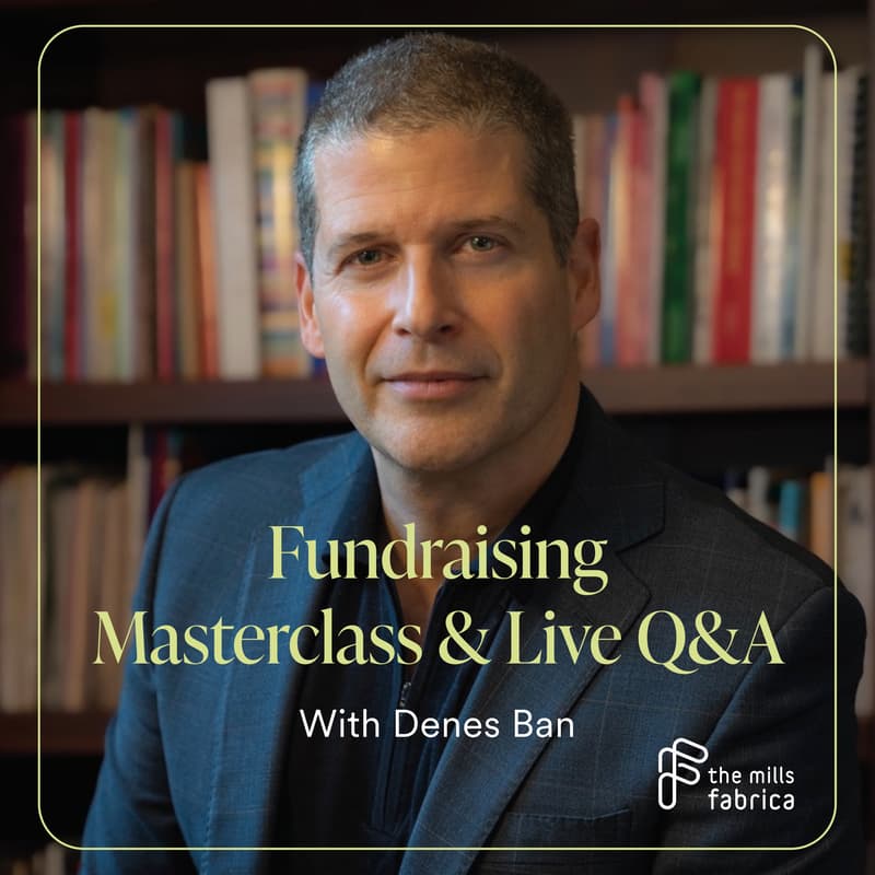 Cover Image for Fundraising Masterclass & Live Q&A with Denes Ban