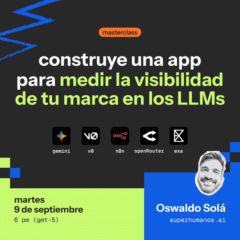 Cover Image for Construye tu propia herramienta para medir la visibilidad de tu marca en los LLMs