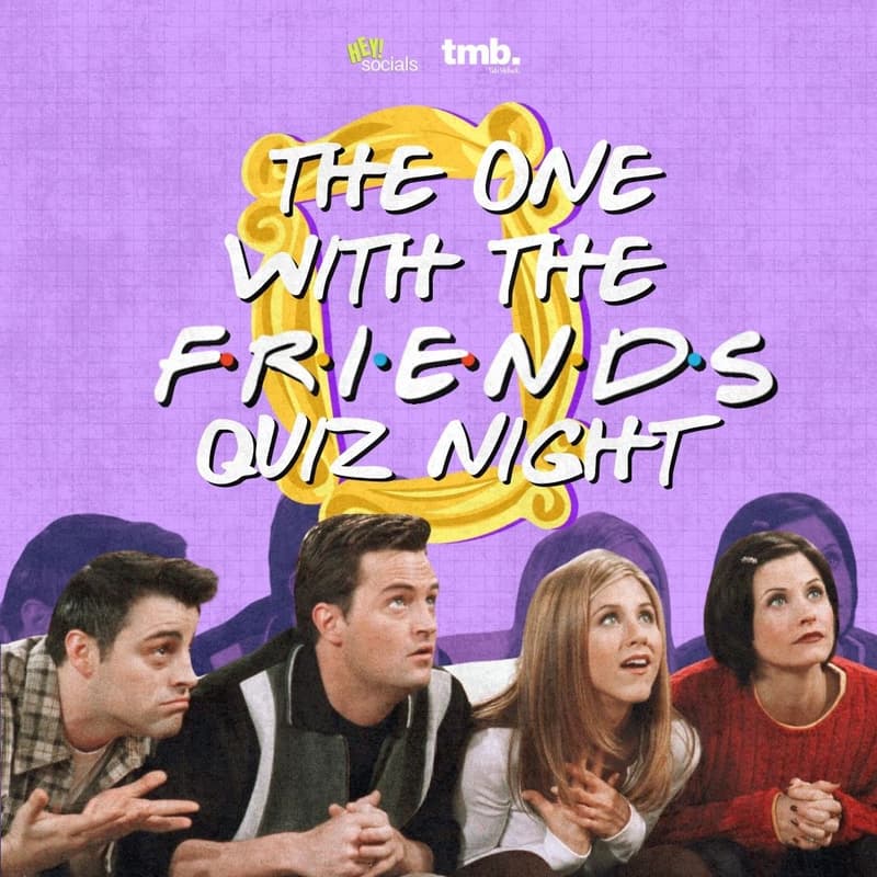 Cover Image for F.R.I.E.N.D.S Quiz Night (Saturday, January 31 | 7PM)