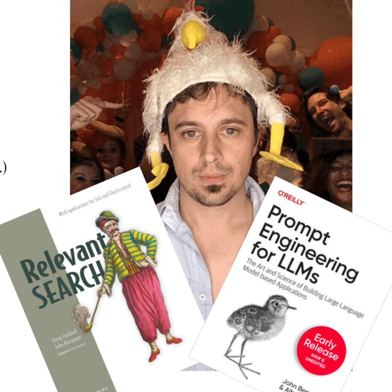 Cover Image for Prompt Engineering (with ex-GitHub Copilot engineer / O'Reilly author, John Berryman)