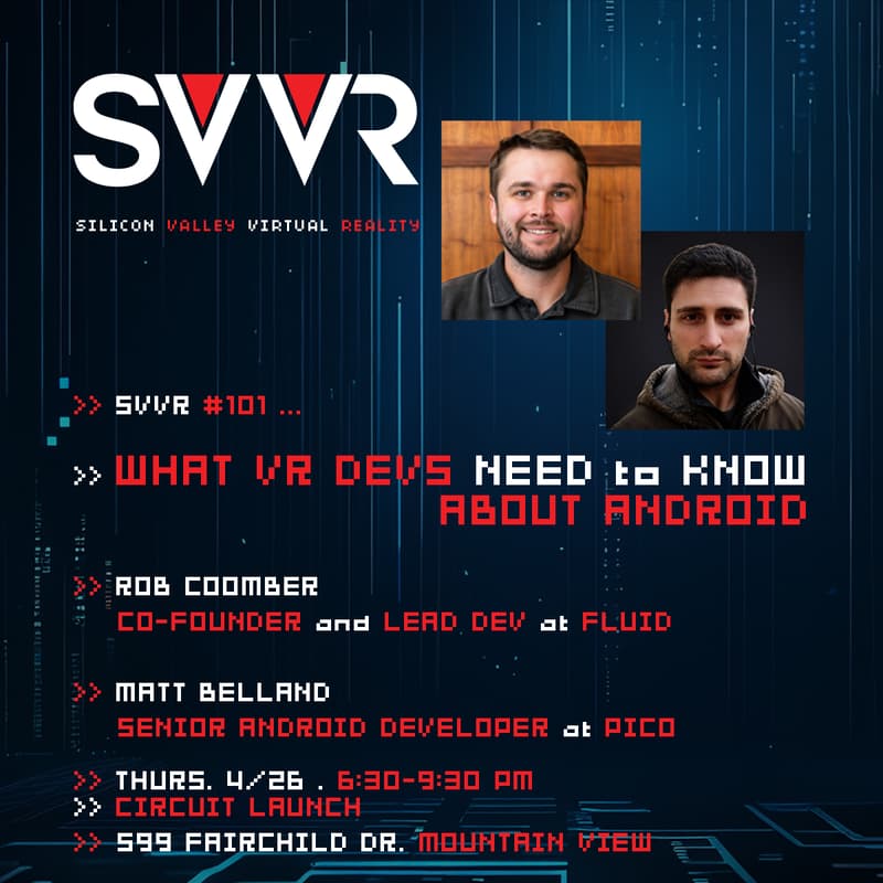 Cover Image for SVVR #101: What VR Devs Need to Know About Android