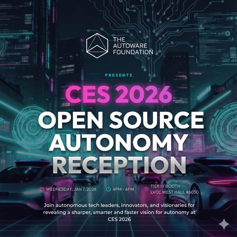 Cover Image for CES 2026 Open Source Autonomy Reception