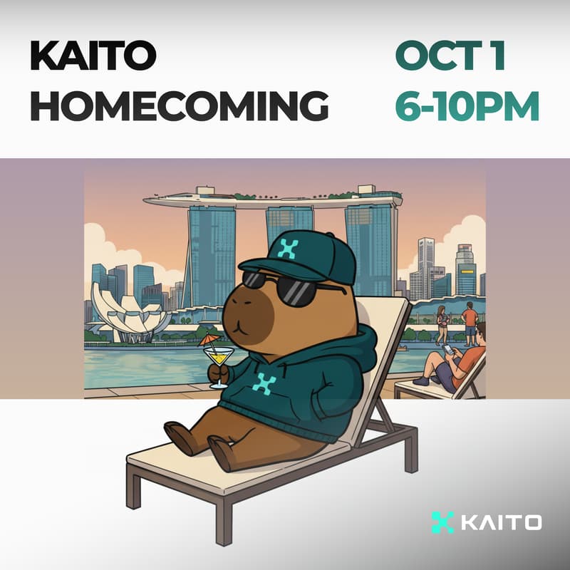 Cover Image for Kaito Homecoming at TOKEN2049