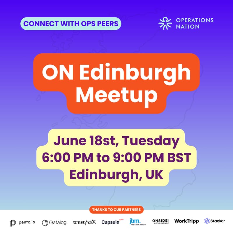Cover Image for Operations Nation Edinburgh Meet Up