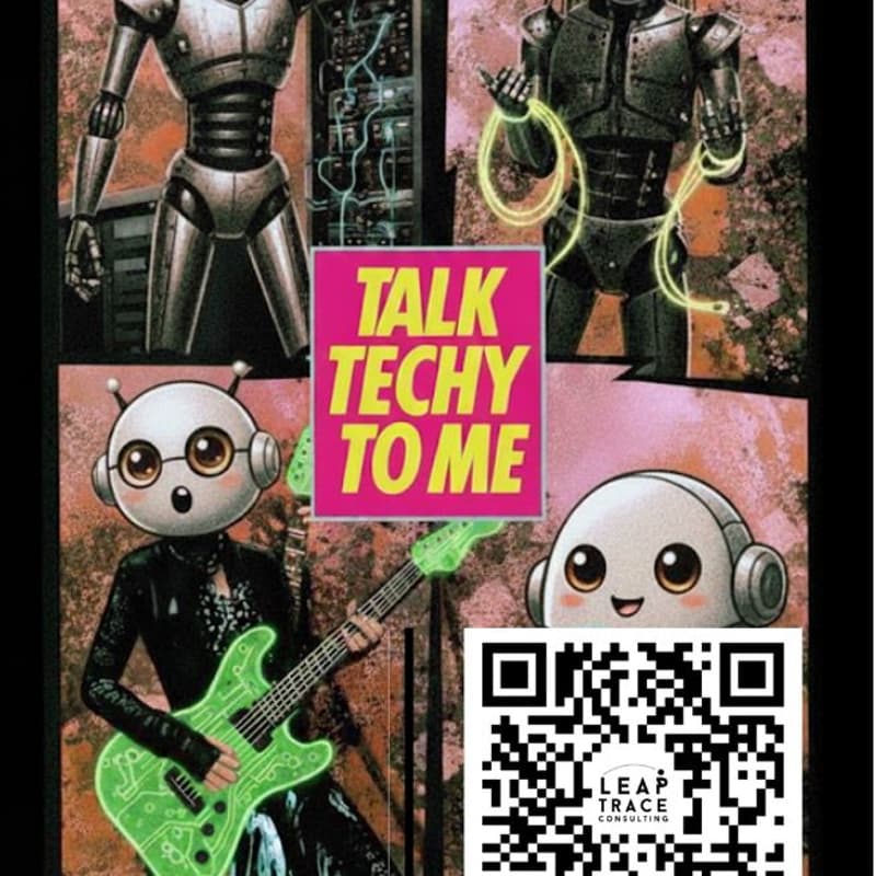 Cover Image for Talk Techy To Me Happy Hour