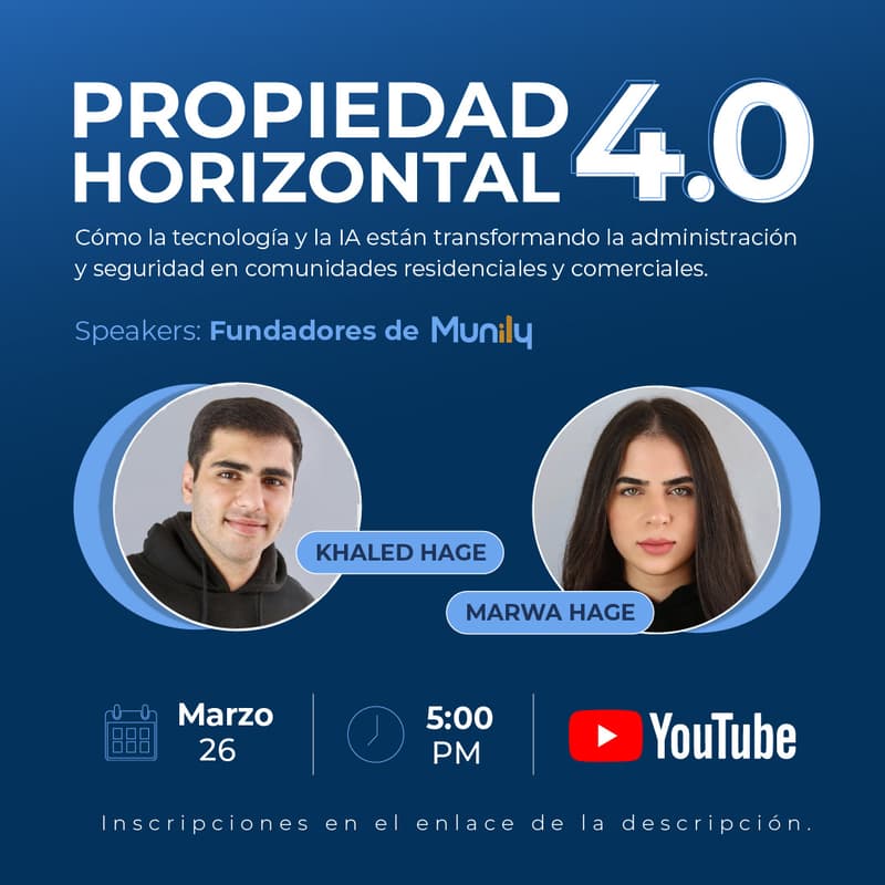 Foto de portada de Webinar: Tecnología e IA para Propiedad Horizontal