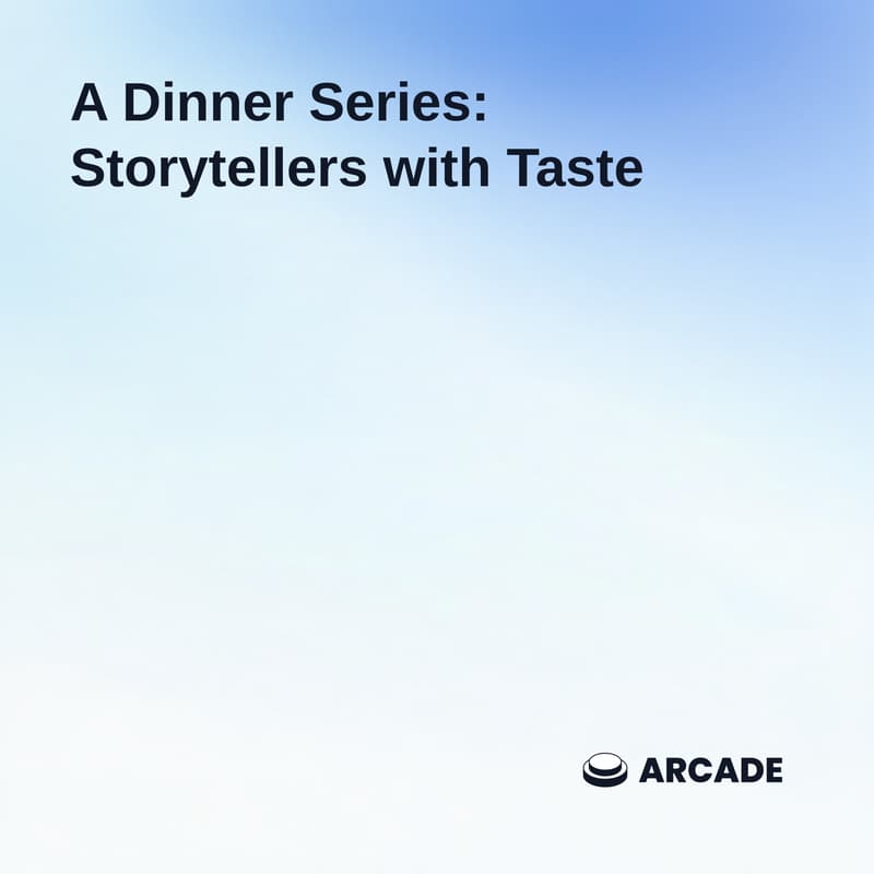 Cover Image for Storytellers with Taste: CMO and Product Marketing Dinner