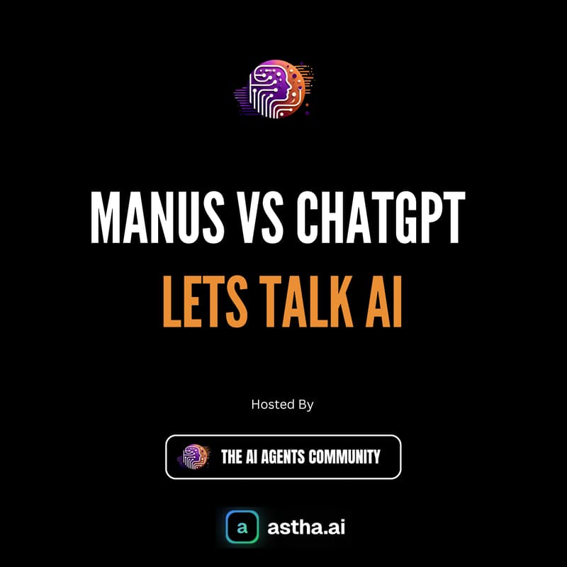 Cover Image for Coffee with Builders: Manus Unfiltered: Let’s Talk AI