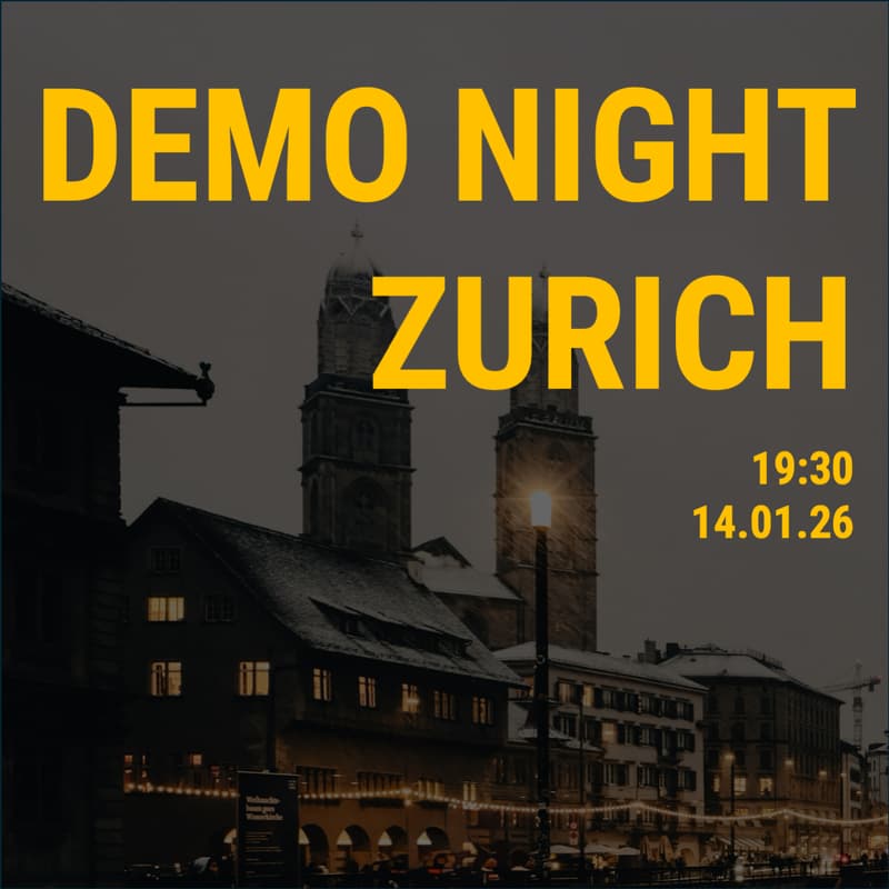 Cover Image for DEMO NIGHT ZURICH