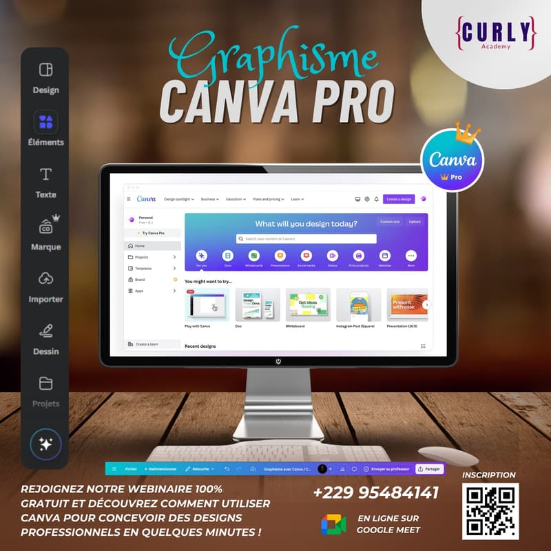 Image de couverture pour Graphisme Canva Pro : Crée des Visuels Pros Facilement