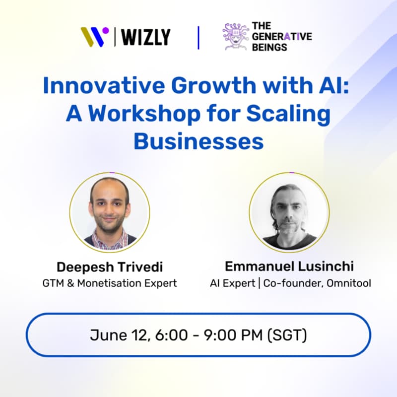 Cover Image for Innovative Growth with AI: A Workshop for Building & Scaling Businesses