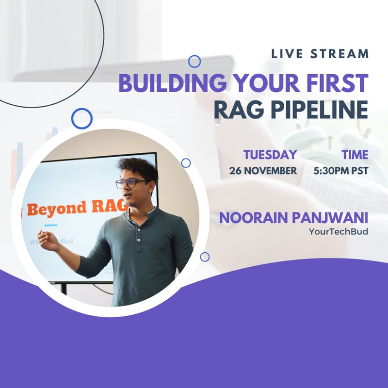 Cover Image for Building Your First Rag Pipeline: AI Workshop