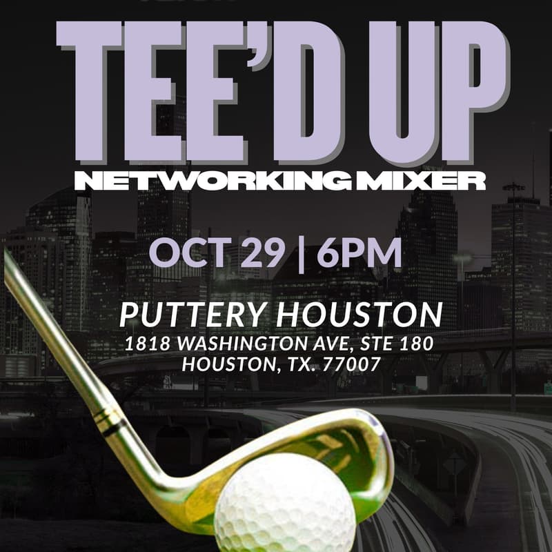 Cover Image for Tee'd Up Networking Mixer