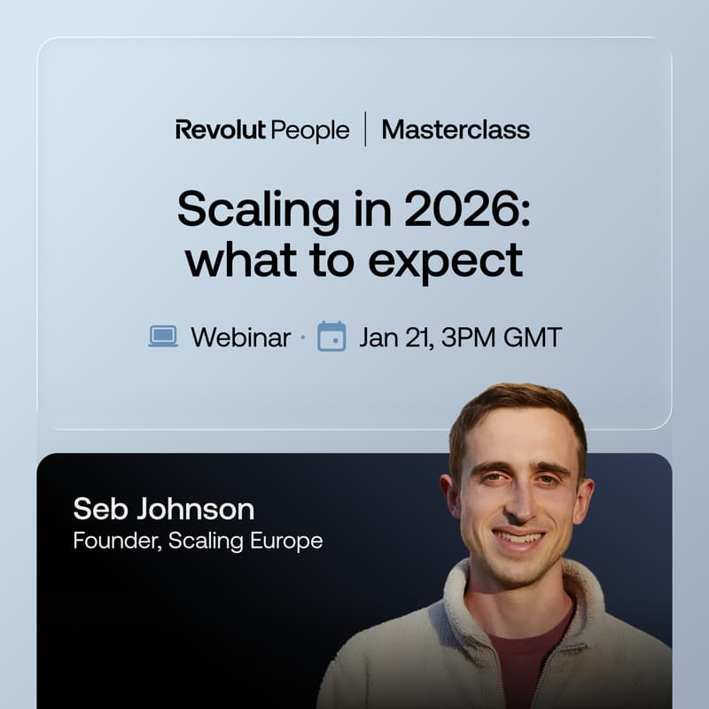 Cover Image for [Masterclass with Scaling Europe’s Founder, Seb Johnson] Scaling in 2026: What to Expect?