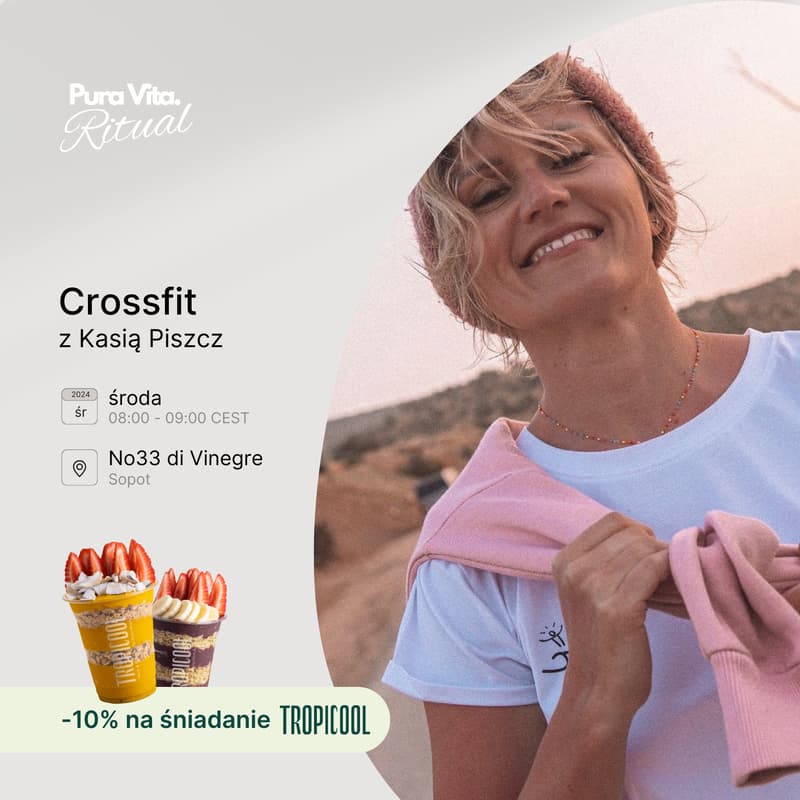 Cover Image for Crossfit z Kasią Piszcz — PuraVita Ritual