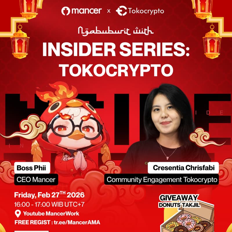Cover Image for Mancer Insider Series with Tokocrypto