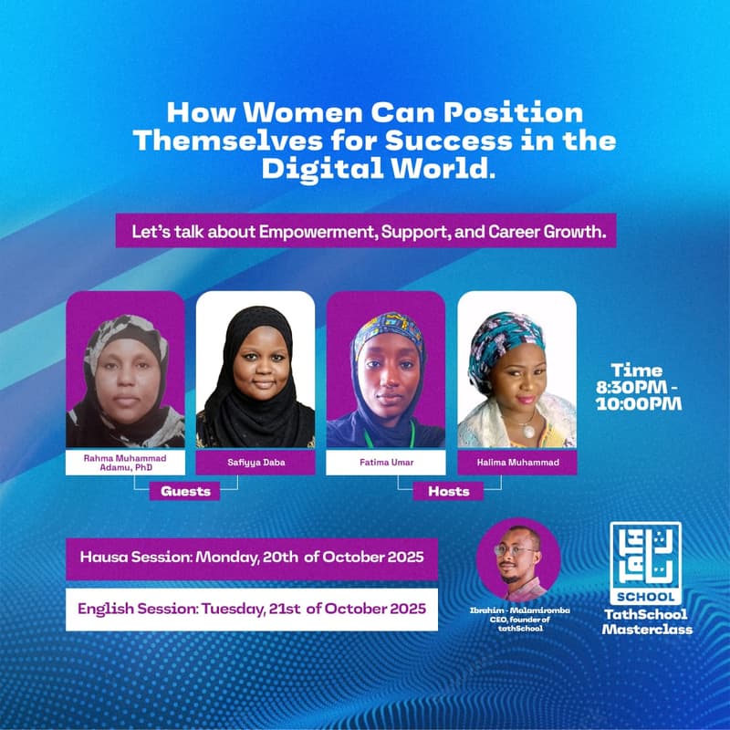 Cover Image for How women can position themselves for success in the digital world