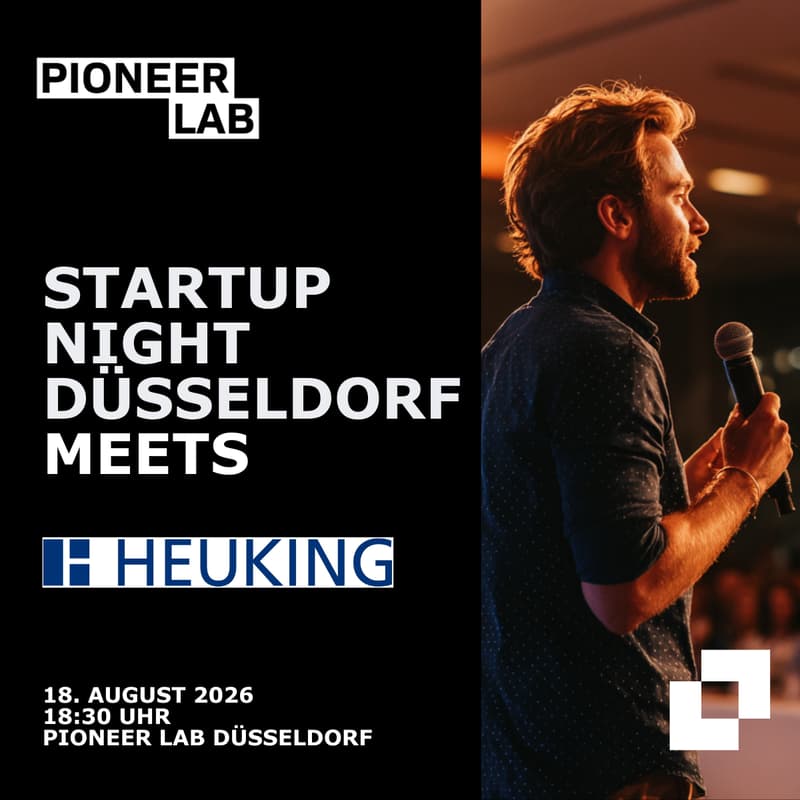 Cover Image for Startup Night Düsseldorf Pioneer Lab