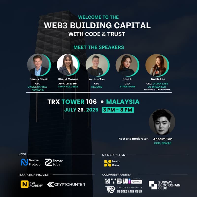 Cover Image for Web3 x Capital – Scaling Trust, Technology & Institutional Value
