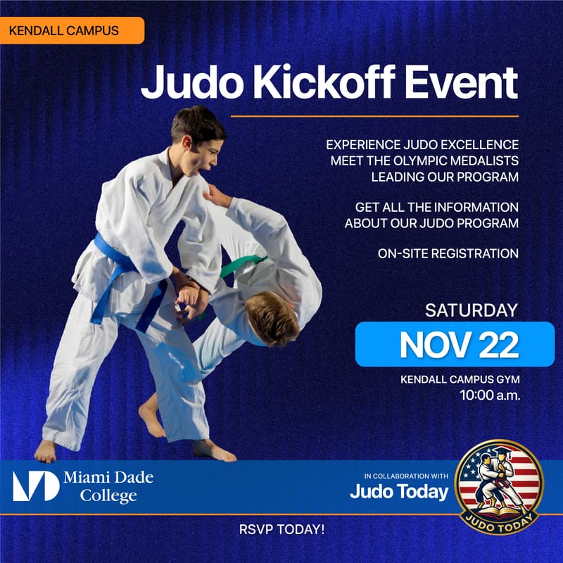 Cover Image for MDC Judo Kickoff Event