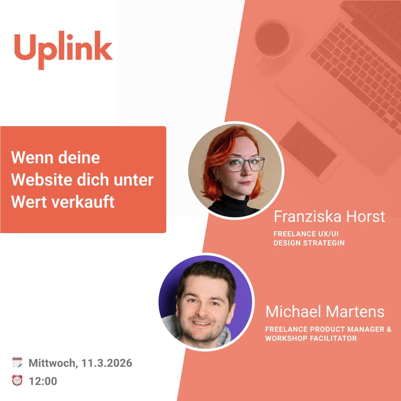 Cover Image for Webinar: Wenn deine Website dich unter Wert verkauft