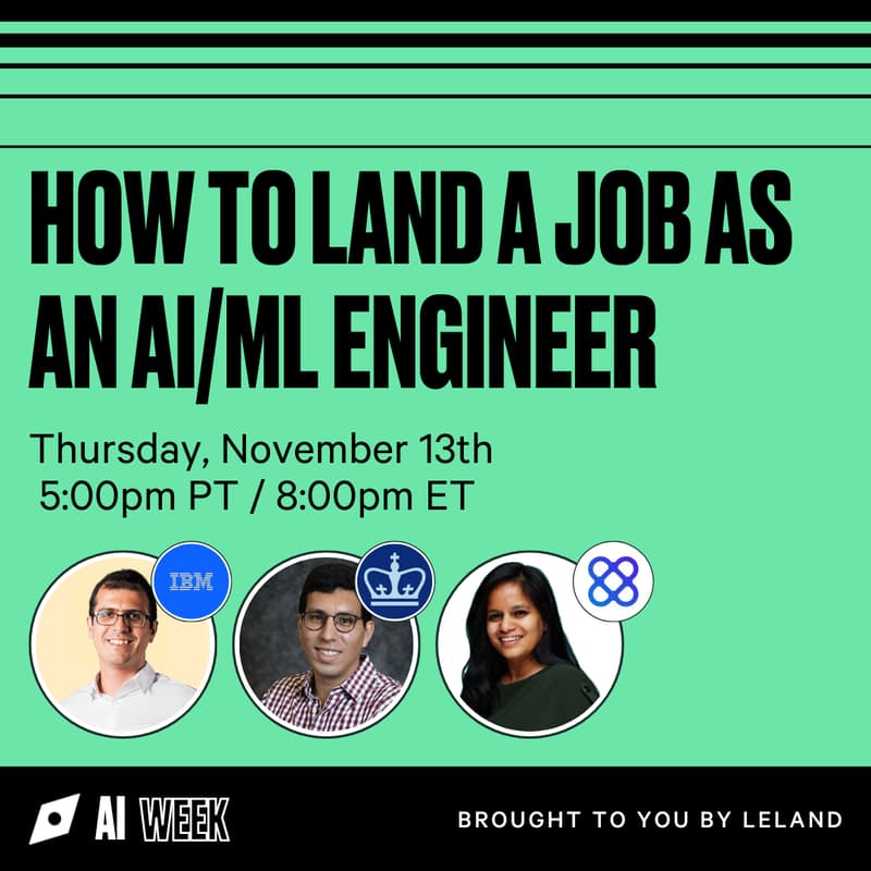 Cover Image for How to Land a Job as an AI/ML Engineer