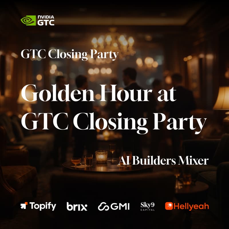 Cover Image for Golden Hour @ GTC Closing Party