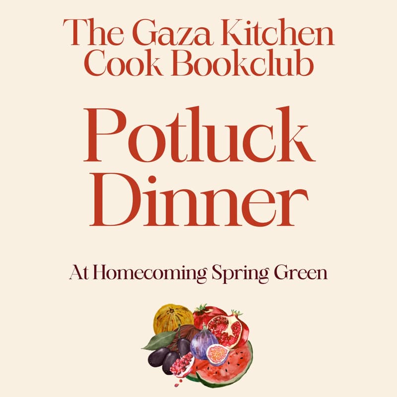 Cover Image for The Gaza Kitchen Book Club - Potluck Dinner